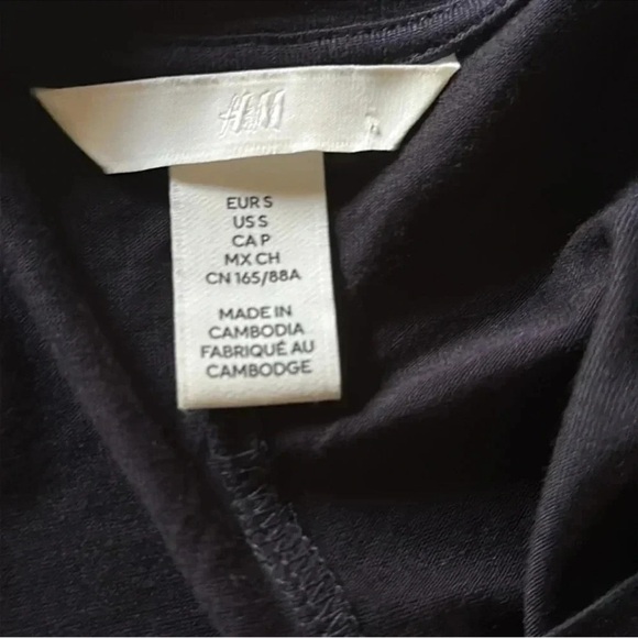 H&M Maxi Black Sleeveless Dress Size Small. - Picture 2 of 2